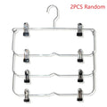 Multi-Functional Home Non-Slip Metal Pants Rack New Creative Stainless Steel Seamless Hanger Simple Storage Skirt Rack
