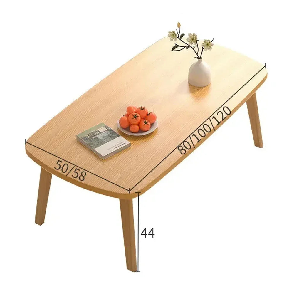 Folding Coffee Table  Small Coffee Tables for Living Room Portable Simple Modern Center Table for Small Spaces No Assembly