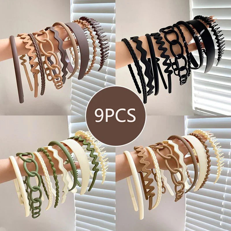 Fashion Headband Women Men Hair Bands Set Girls HairBand Hair Hoop Head band Hair Accessories Headwear Headdress Gift For Hair