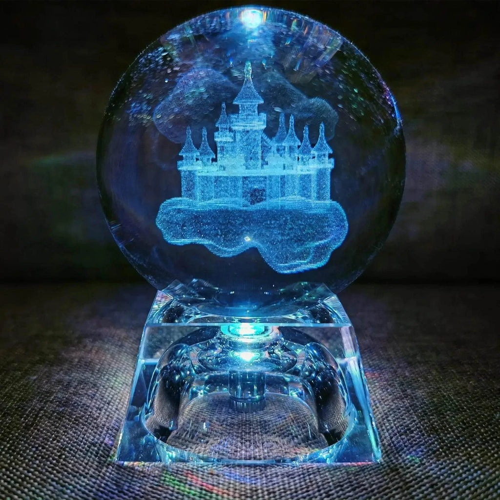 3D LED Crystal Ball Collectible