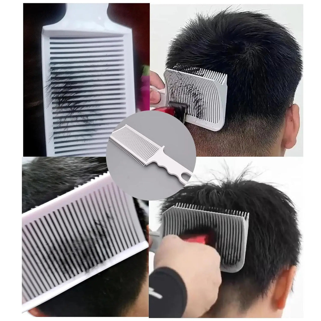 1/3Pcs Barber Hair Comb Kit Flat Top Hair Cutting Fading Stying Fade Comb  Men Fade Brush Salon Hair Tool Accessories