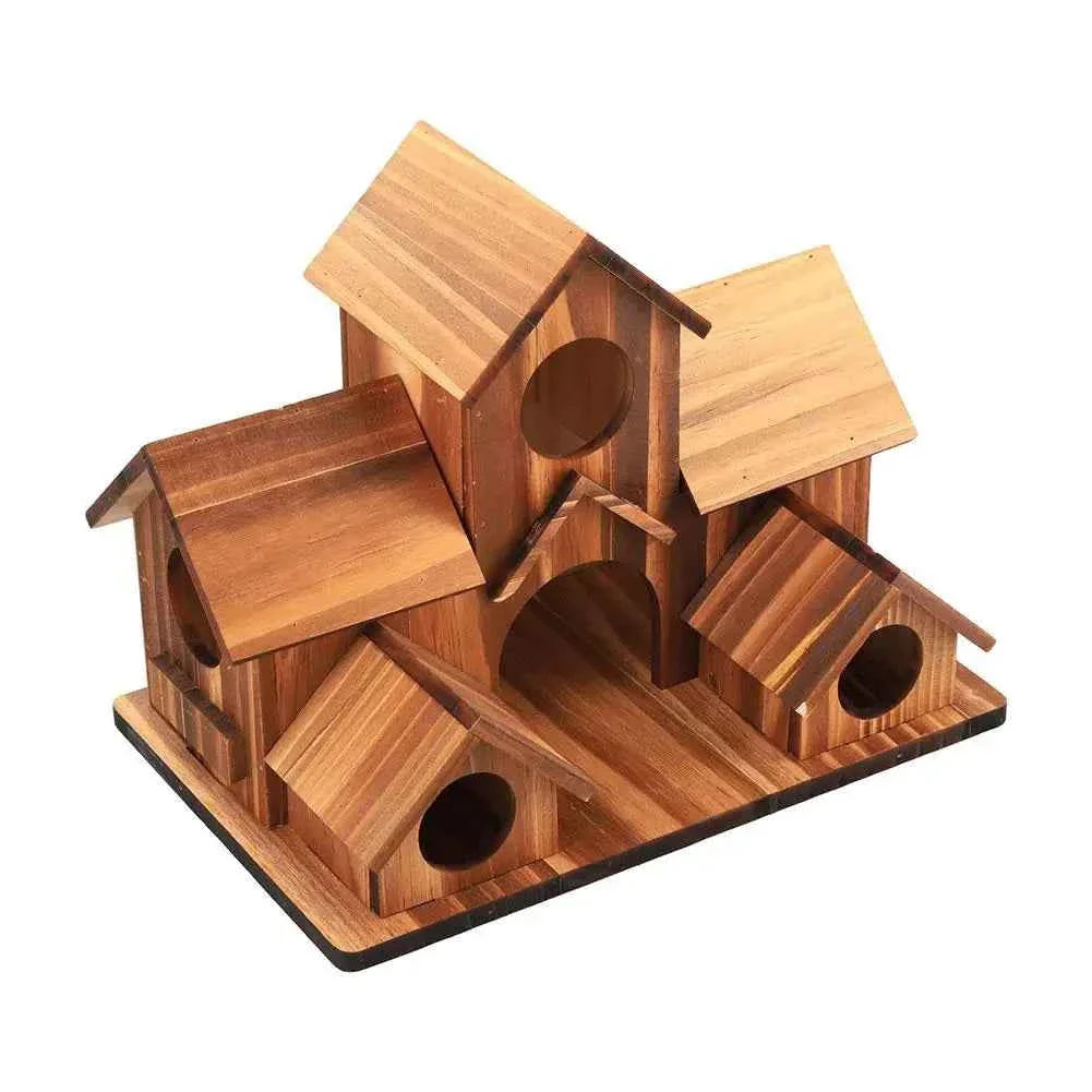 Bird Houses Bird Room Large Bird House for Garden Courtyard Backyard Decor Finch Bluebird Cardinals Handmade Humming 2026 1pcs