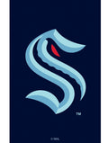 Seattle Kraken Garden Flag 2 Sided Logo Applique