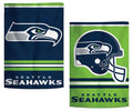 Seattle Seahawks 2 Sided Garden Flag Helmet Logo