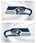 Seattle Seahawks Flag 3x5 Logo White