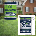Seattle Seahawks Garden Flag 2 Sided Go Seahawks