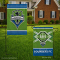 Seattle Sounders Garden Flag 2 Sided Rave