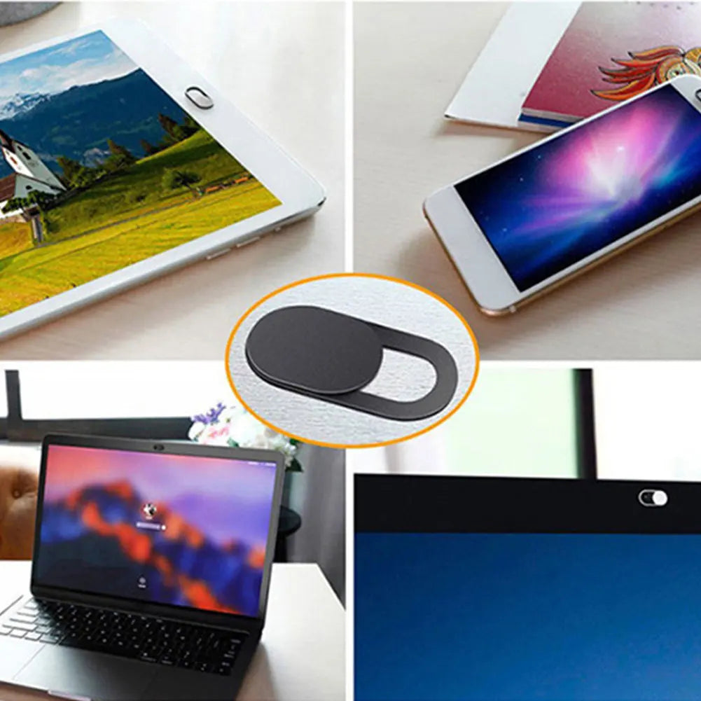 5-50Pcs Webcam Cover Shutter Slider Privacy Protective Cover For iPad Tablet Webcam Laptop PC Mobile Phone Lens Camera Sticker