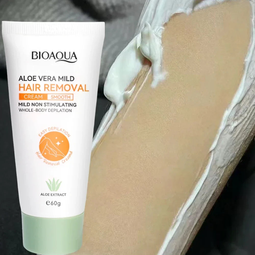 Fast Painless Hair Removal Cream Ladies Intimate Areas Depilatory Wax Underarm Aloe Hair Remover Creams for Men Women Body 60g