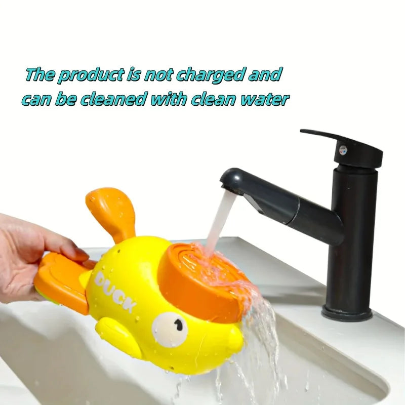 Interactive Dog Cat Toy Pet Automatic Food Treat Dispenser Cartoon Duck Design Slow Food Pet Snack Feeder for Dogs Cats Training