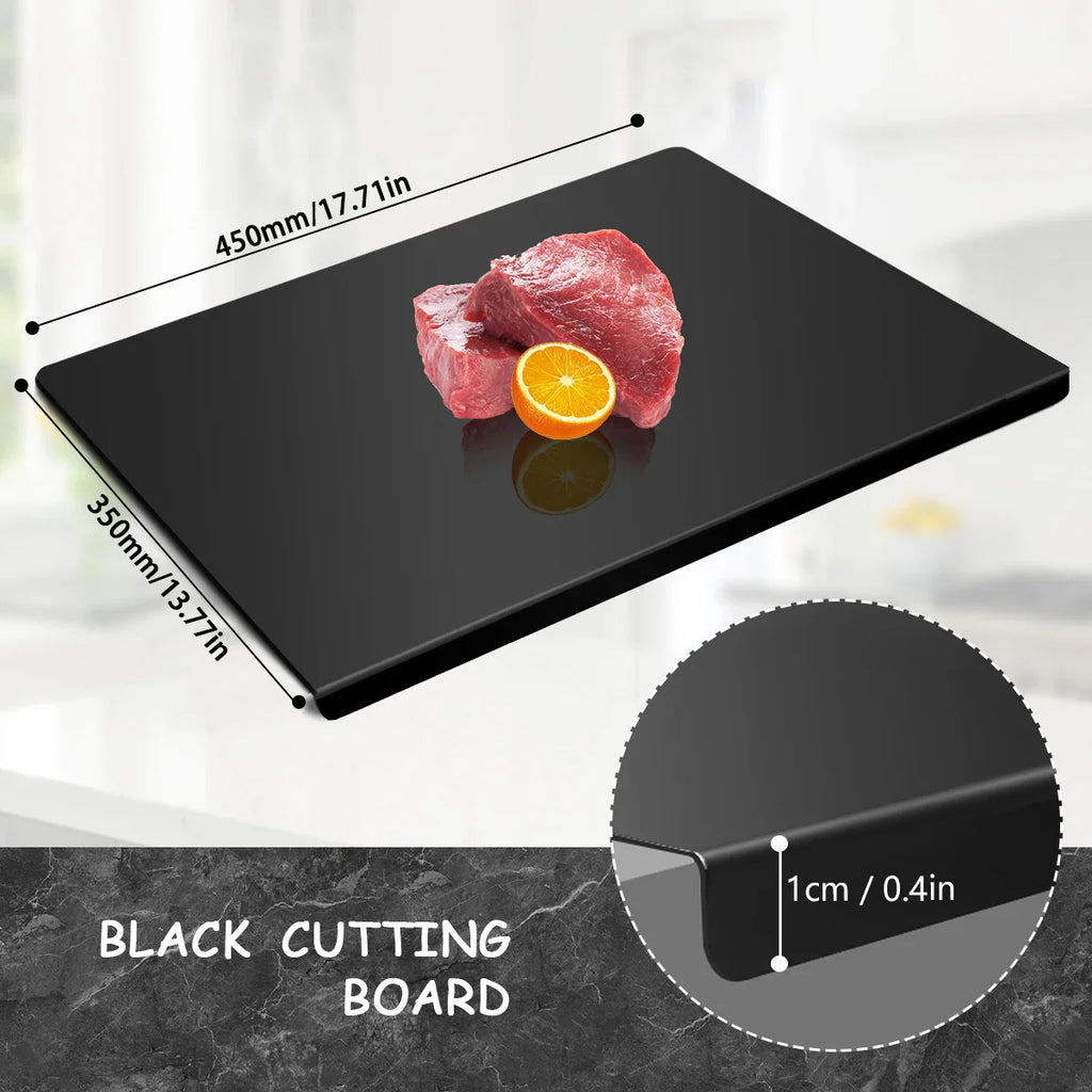 Acrylic Cutting Board With Lip Anti Slip Countertop Protector