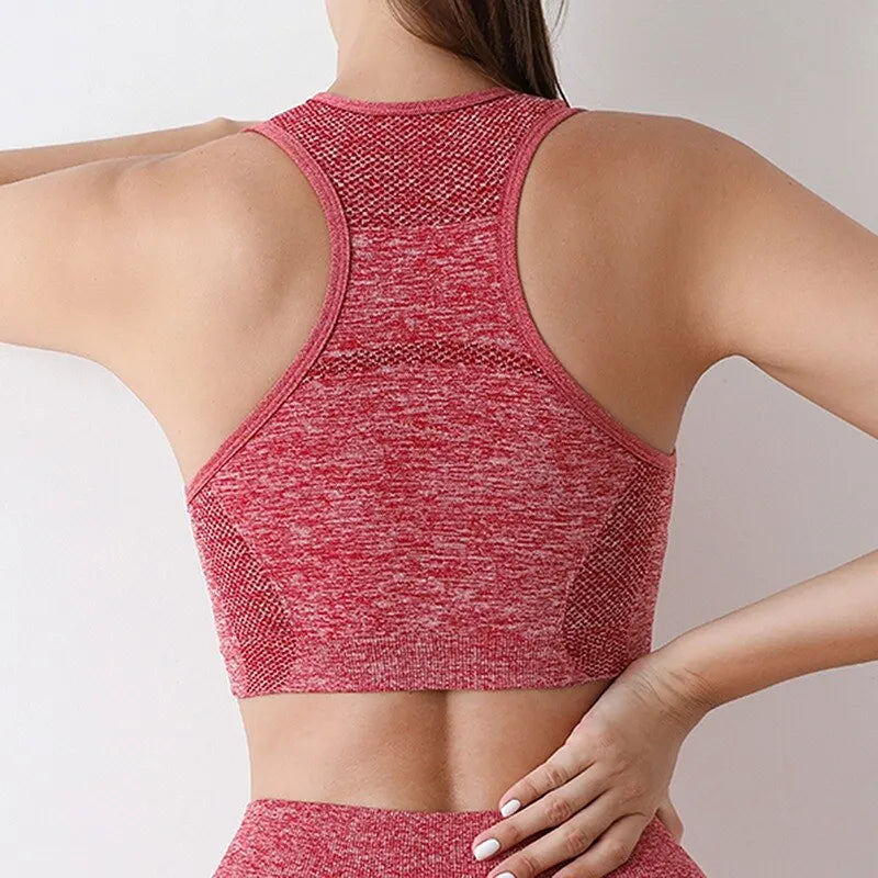 CZGUKE Soutien-gorge Push Up Respirant Pour Femmes, Sous-vêtements De Sport, Course À Pied, Yoga, Fitness
