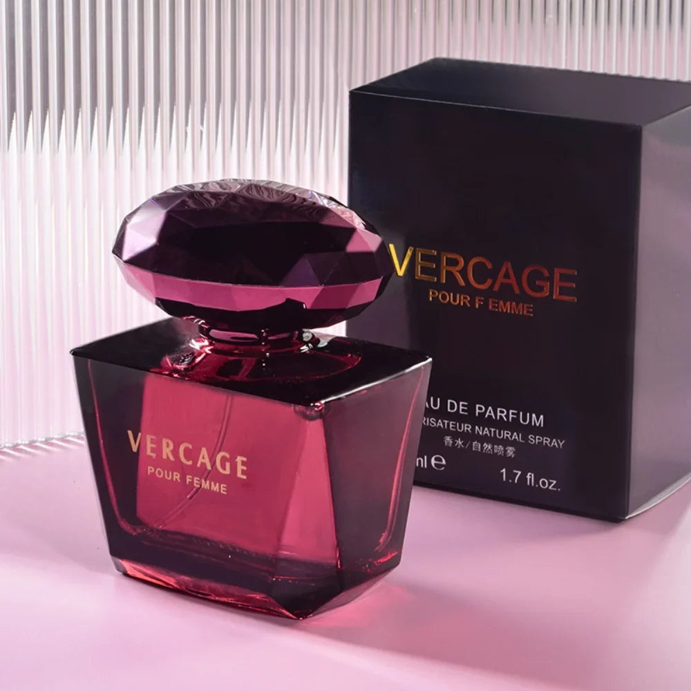 Osmanthus, Peony, and Pomegranate Fragrance Perfume for Women - Crystal Diamond Series, Light and Elegant Scent parfum