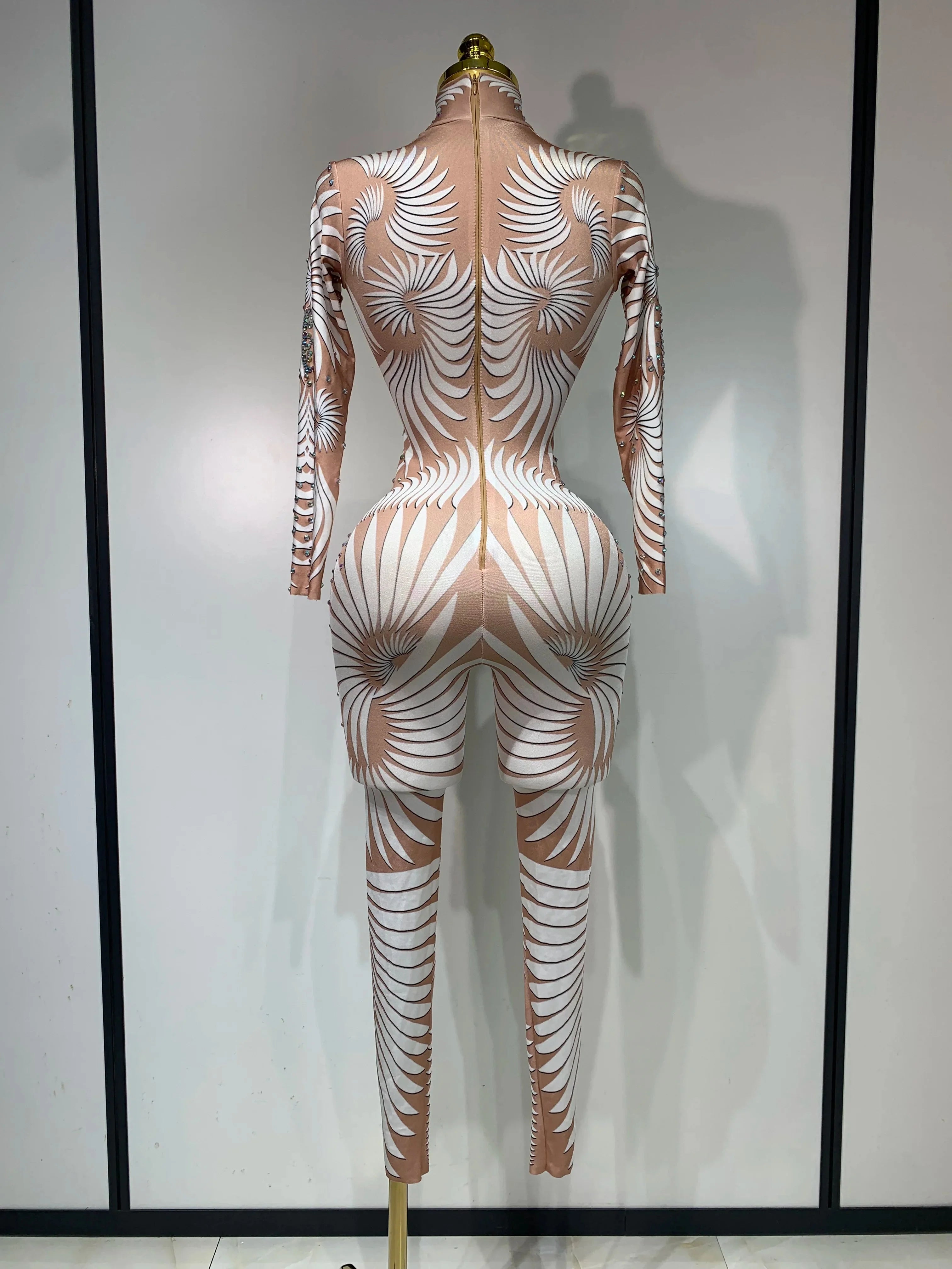 Sexy High Stretch Jumpsuit.