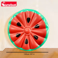 Camebust Water Inflatable Floating Row, Swimming Pool Outdoor Inflatable Floating Air Mattress, Large Round Watermelon Air Float
