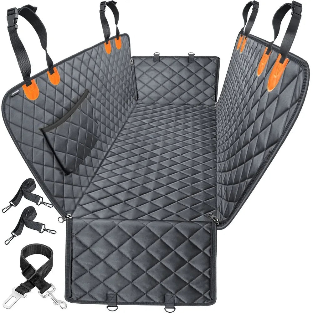 Non Slip Car Pet Pad Waterproof Dog Bed Travel Cushion for Backseat Comfort