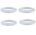 JUSTINLAU Coffee Machine Silicone Brew Head Gasket O-Ring Seal Rings Professional Part Seal for DeLonghi EC685/EC680/EC850/860