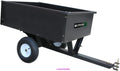 XMSJ Heavy Duty Tow Behind ATV Trailer DumpCart Garden Utility