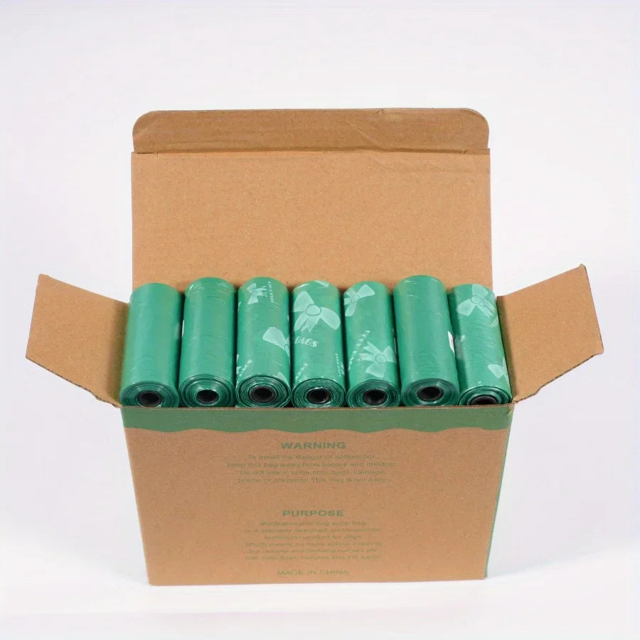 Pet Poop Bags 8 Rolls 120 Bags Scented And Unscented Options