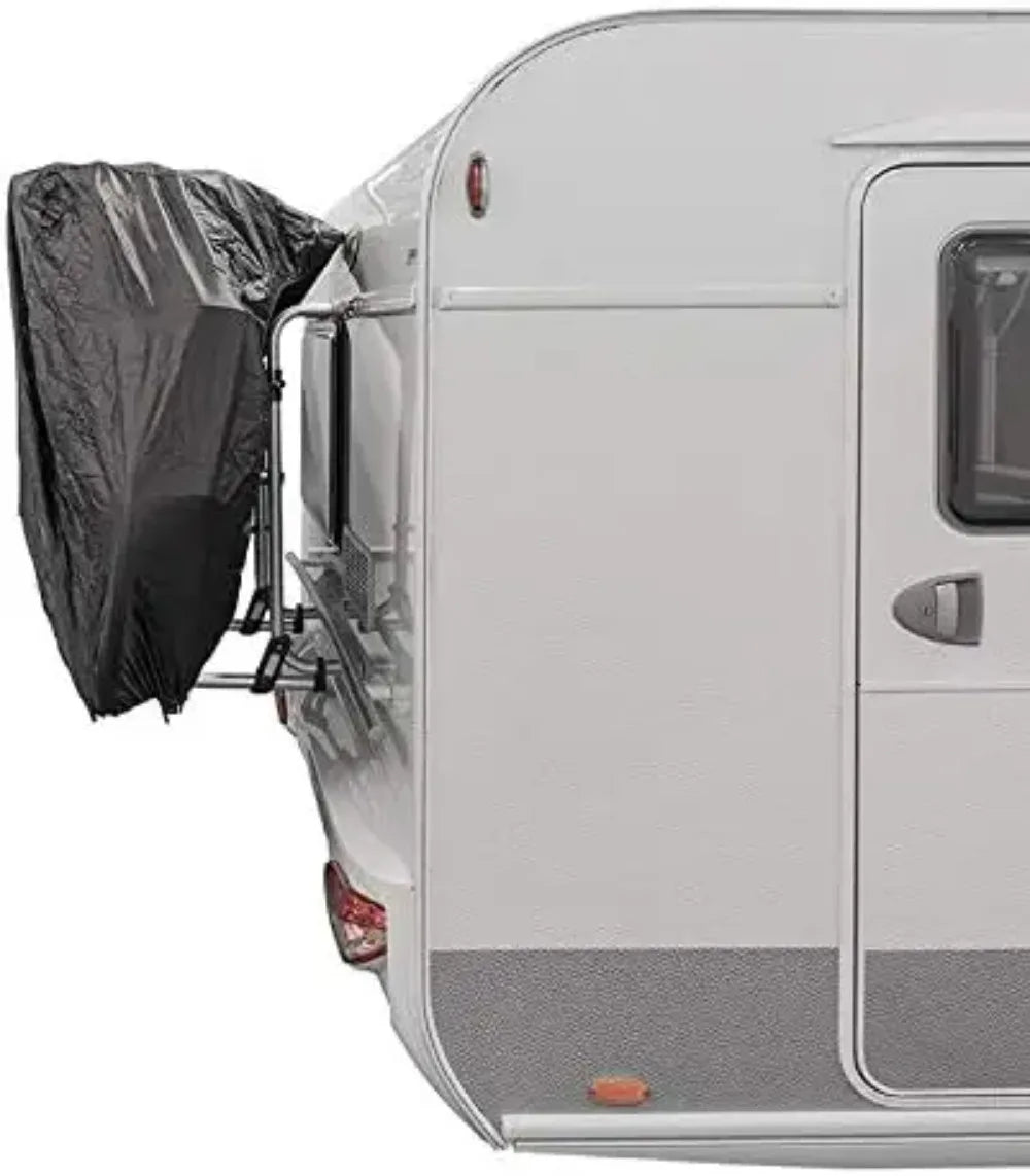 Caravan Rear Mount Bicycle Cover For 1 Or 2 Bikes Camping Accessories For Caravans And Motorhomes