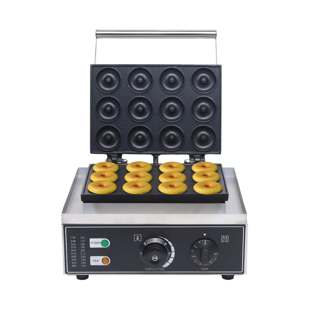 Sweetmile Portable Commercial Donut And Waffle Maker Nonstick Surface
