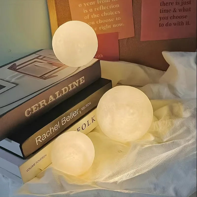 LED Book Light Moon Light Star Lamp DIY Moon Night Light Child Birthday Gift Bedroom Decoration Night Light Atmosphere Lights