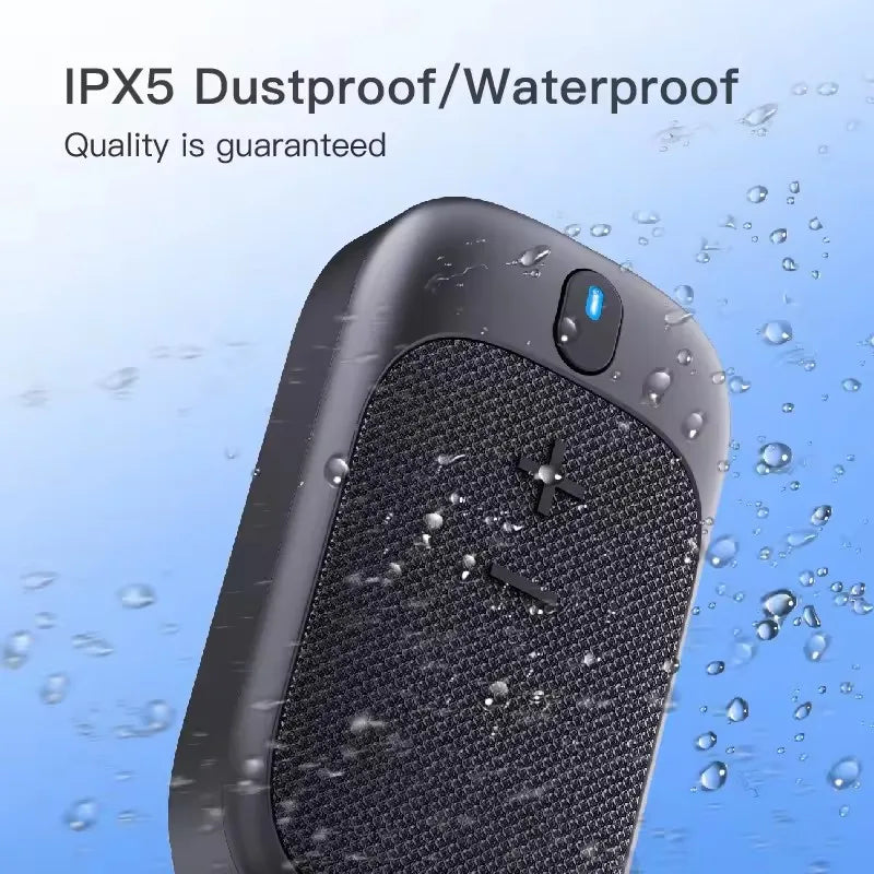 Portable Mini Bluetooth Speakers Built-in Microphone Clip Magnetic Bike Golf Waterproof Wearable Speaker for Outdoor Sports
