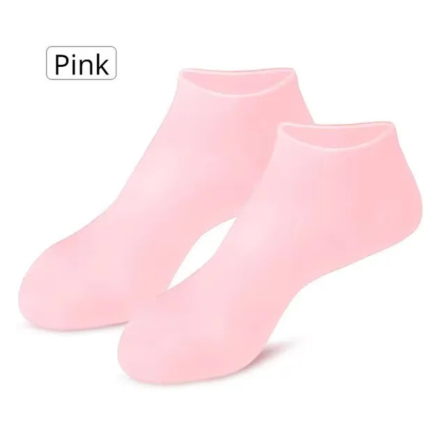 Silicone Exfoliating Socks & Gloves Anti Slip Foot & Hand Spa Mask Hands Peeling Gloves Prevents Dryness Feet/Hand Care Tools