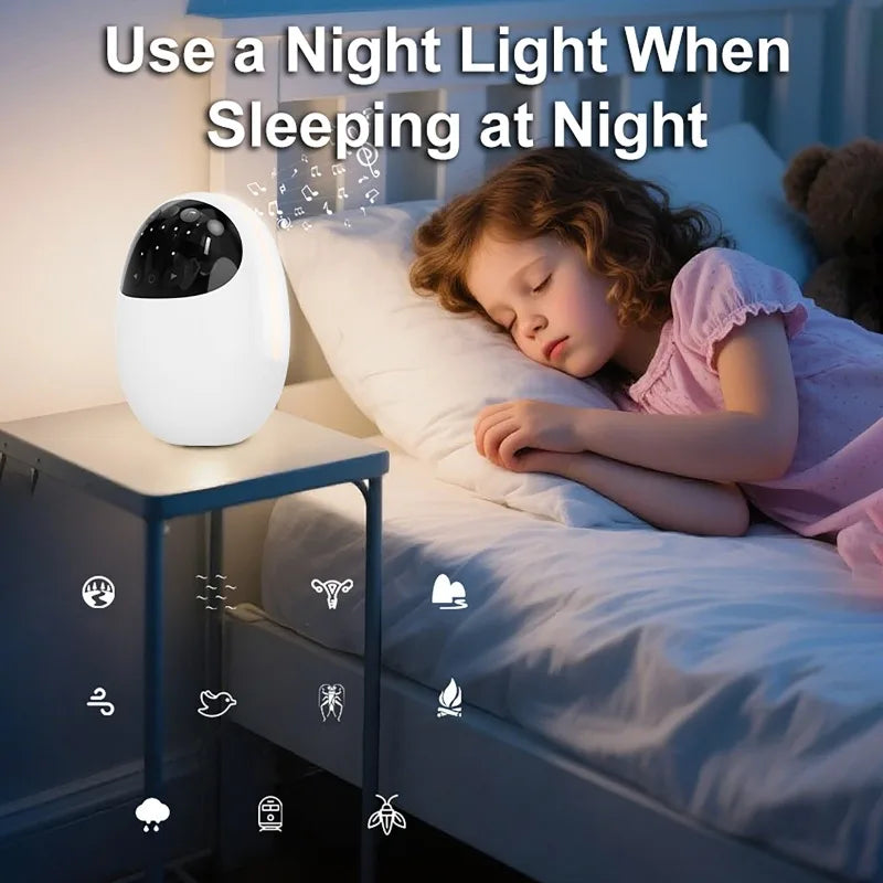 Baby Stroller Rocker Sleep Soothing Device with Night Light Multi-functional Bluetooth Sleep Aid Vibrating With Soothing Music