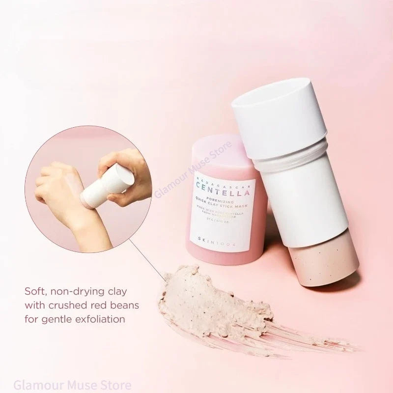 Korean Skin Care Centella Poremizing Quick Clay Stick Mask Moisturizing Soothing Facial Shrink Pores Care Mask 27g