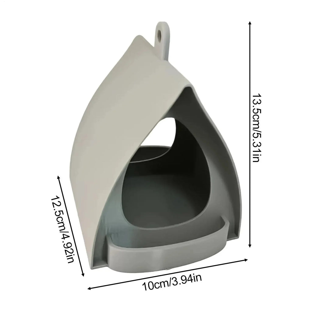 Hanging Bird Feeder Large Capacity Outdoor Bird Feeder Birdhouse Garden Bird Feeder for Sparrow Finch Balcony Yard Porch