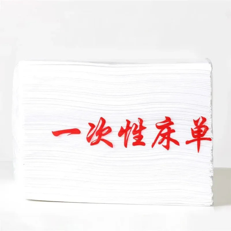 100pcs Disposable Thick Non-Woven Bed Cover Waterproof Breathable