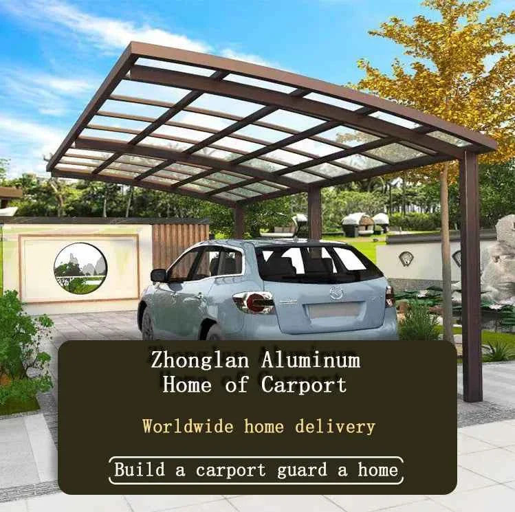 Home Villa Gazebos Garden Outdoor Canopy Tent Modern Custom Parking Shed Sunshade Awning Patio Pergola Aluminum Alloy Carport