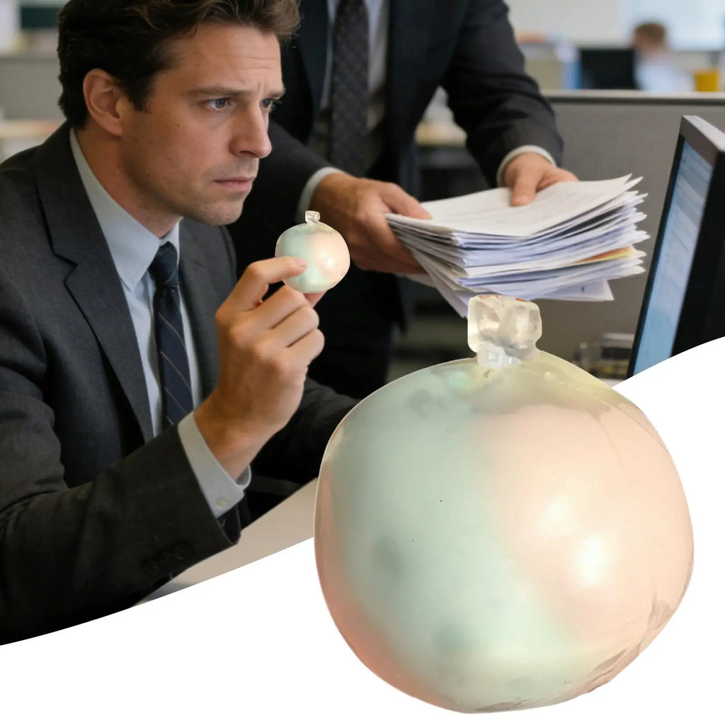 Slow Rebound Stress Ball | Crisp Sound Effect Fidget Toy for Office and School