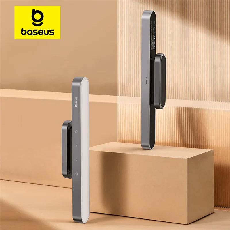 Baseus Desk Light Magnetic Hanging Table Lamp Rechargeable LED Stepless Dimming Desk Lamp Read Study Work Eye Protection Light