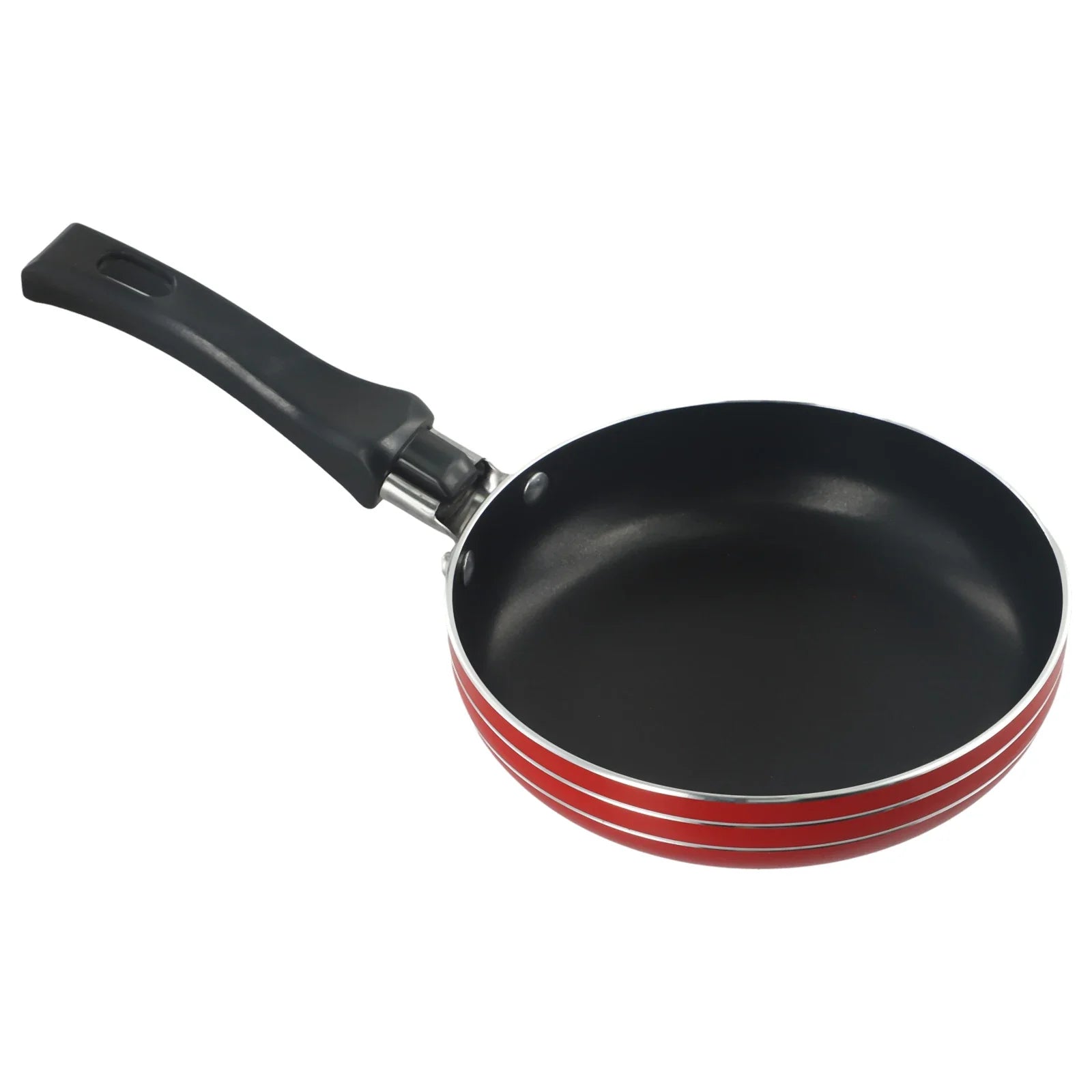 12cm/14cm/16cm Mini Frying Pan Non-Stick Steel Frypan Pot Saucepan for