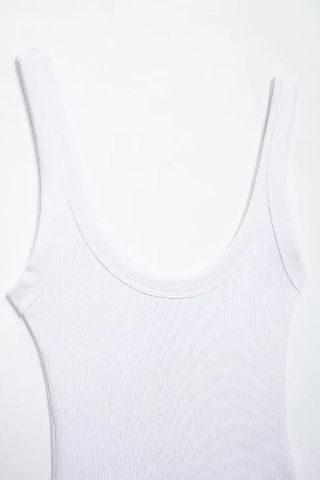 Women's Skinny Ribbed O-Neck Bodysuits with Straps Snap-Button Sexy Fashion Playsuits Comfortable Stretchy Female Clothing