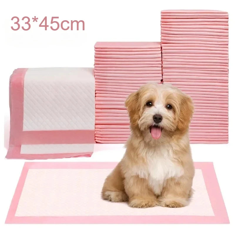 Dog Pee Pads Training Pads Upgrade All-Purpose Super Absorbent Leak-Proof Quick Dry Odor Control for Cat Rabbit