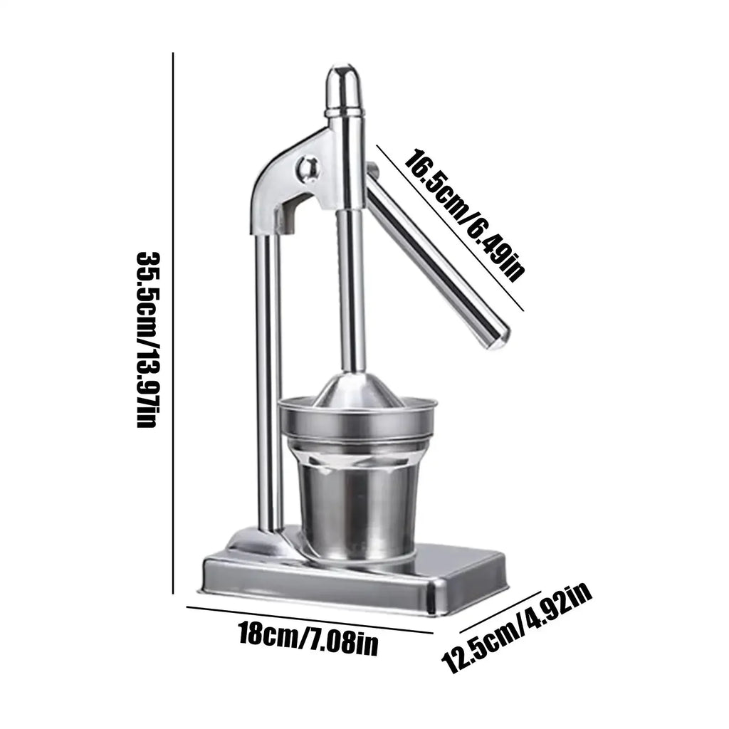 Stainless Steel Manual Orange Juicer