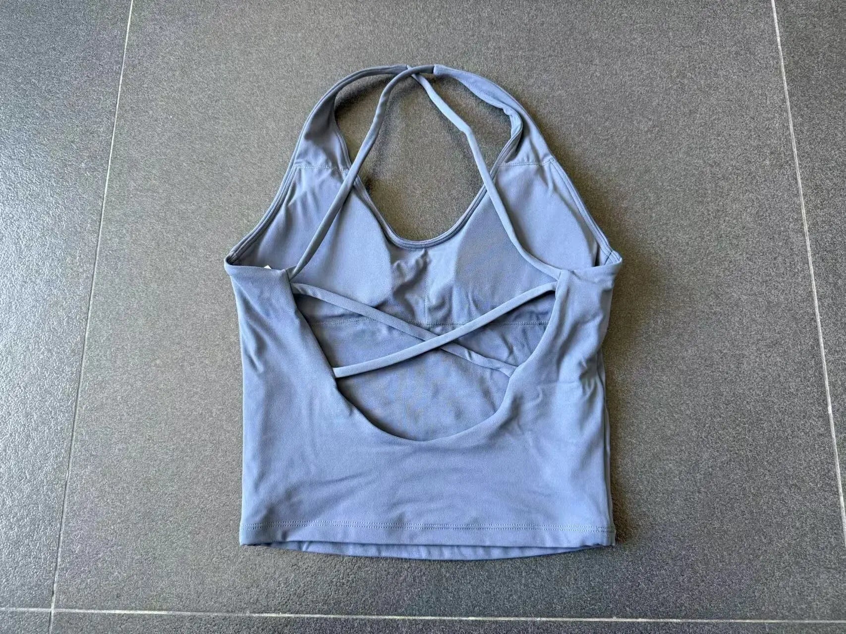 Women Sports Yoga Vest With Cross Shoulder Straps Quick Drying Sexy Yoga Bra Gym Breathablefitness Push Up Training Sports Vest
