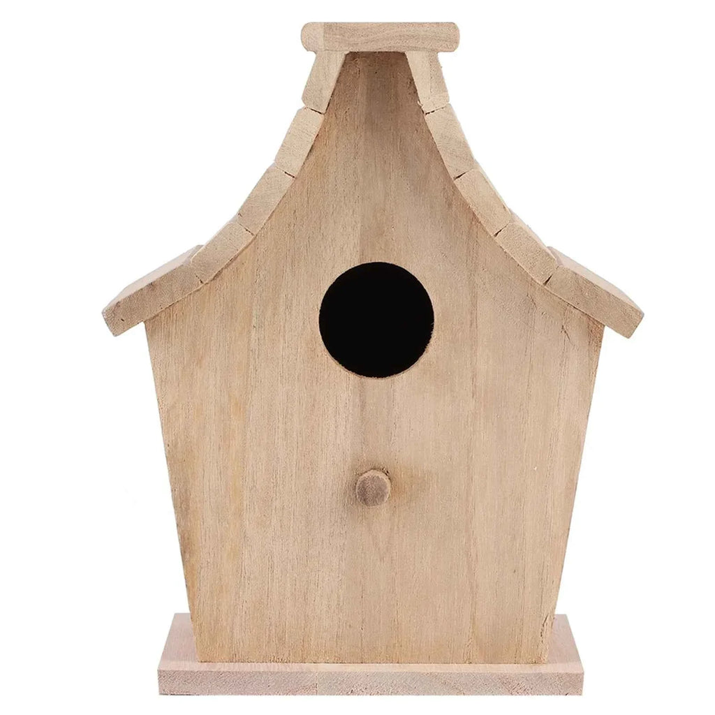 Wood Bird House Breeding Box Hanging Bird House Pet Supplies for Parrots Budgerigar Small Birds Hanging Bird House Bird Supplies