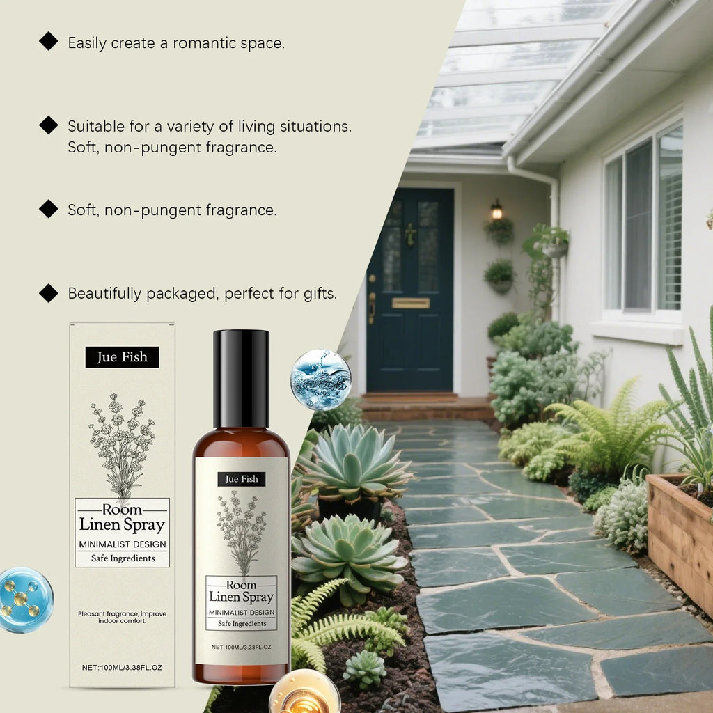 Indoor Lavender Fragrance Spray - Long-Lasting Freshness Improves Indoor Air Quality Household Deodorant And Air Freshener 100ml