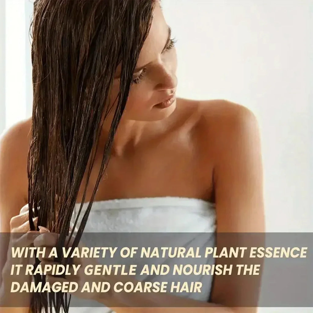 Keratin Leave-In Conditioner with Biotin & Collagen - Repairs Damaged Hair for Deep Moisture, Softness & Shine, Hair Treatment.