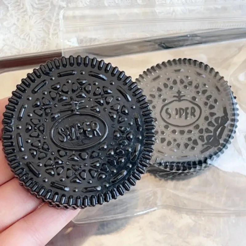 Squishy Handmade Silicone Cookies Fidget Toy | Slow Rebound Stress Relief Pinch Toy for Kids