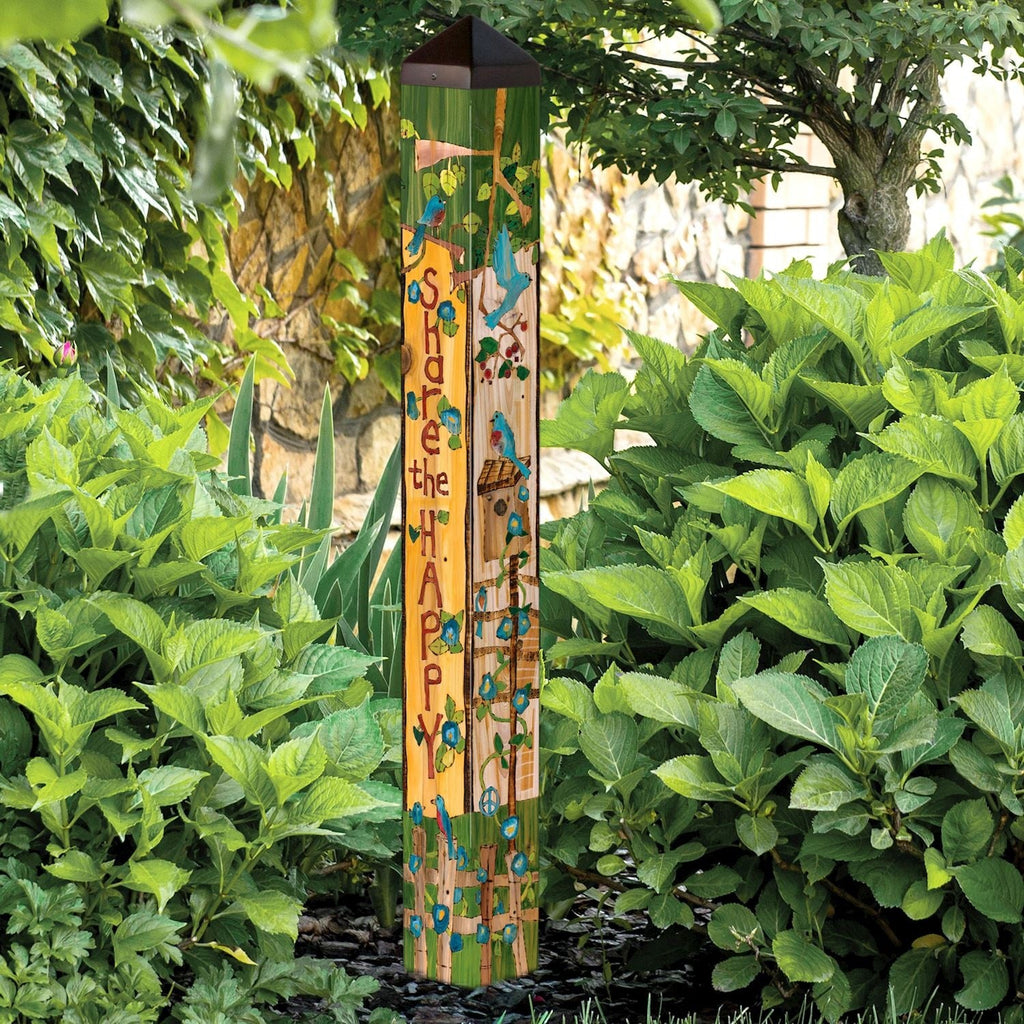 Share The Happy 40 Inch Art Pole