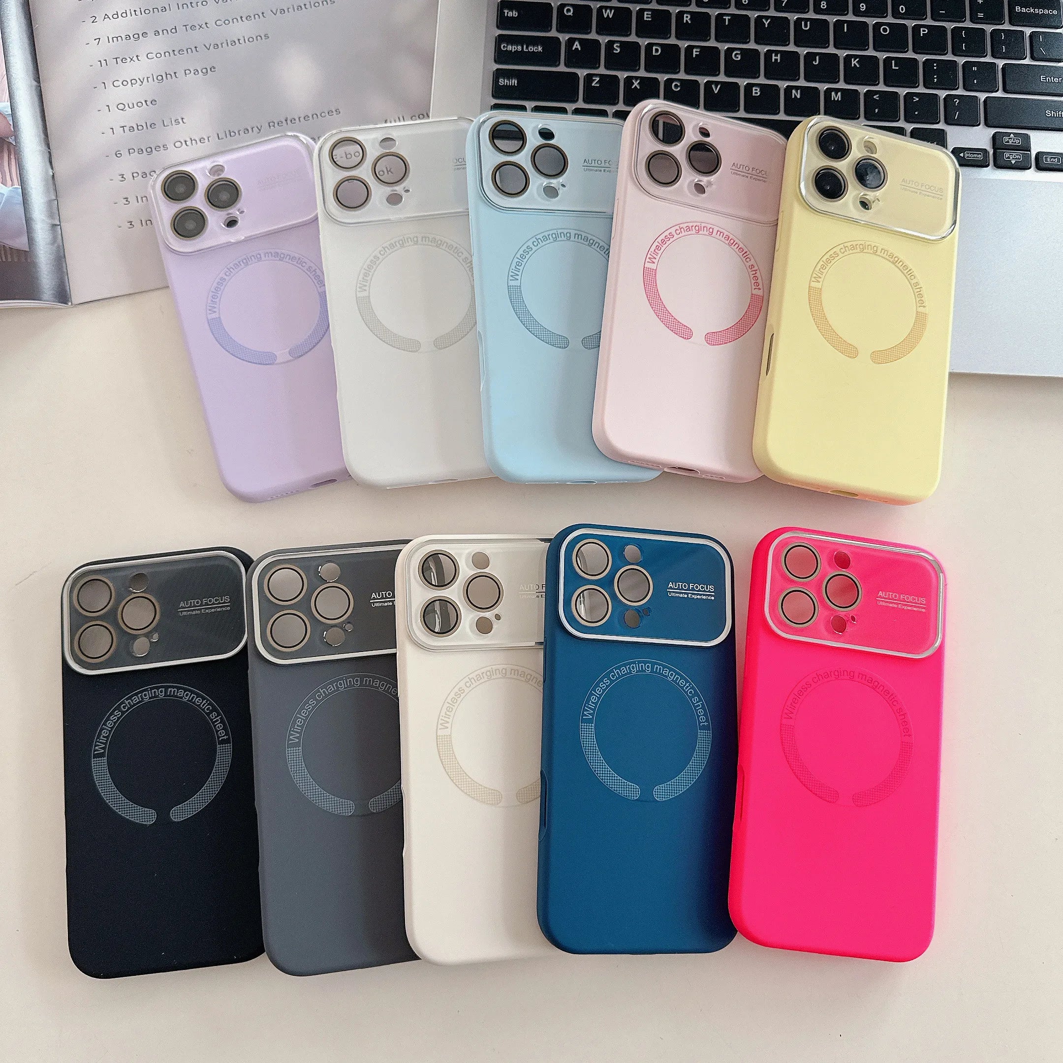 Silicone MagSafe Magnetic Phone Case.