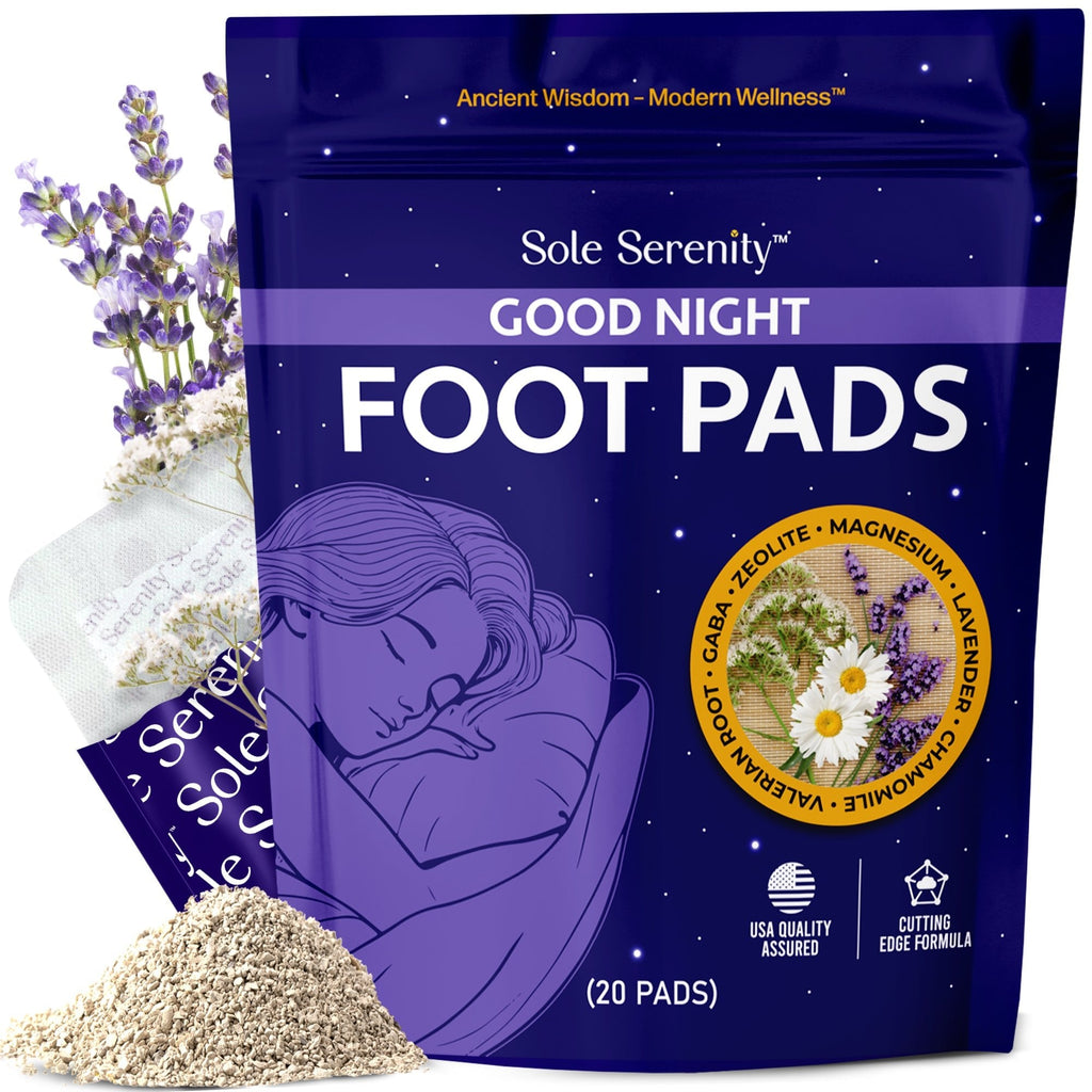 Vital Minerals + Good Night Sleep Foot Pads – 2 Pack Bundle