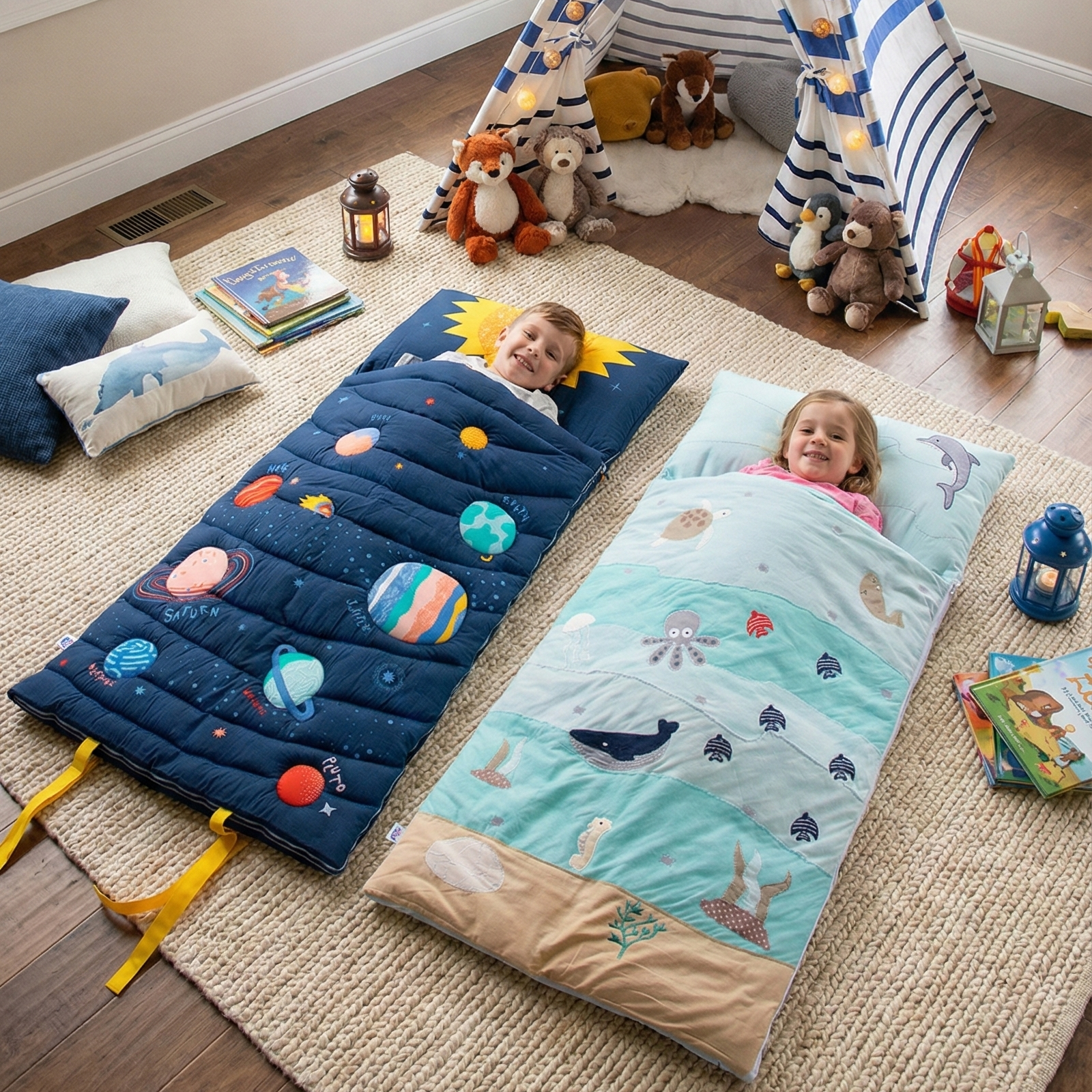 Role Play Kids - Under the sea sleeping bag