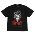 Welcome x Slipknot Spit It Out Boxy Garment-Dyed Tee - Black