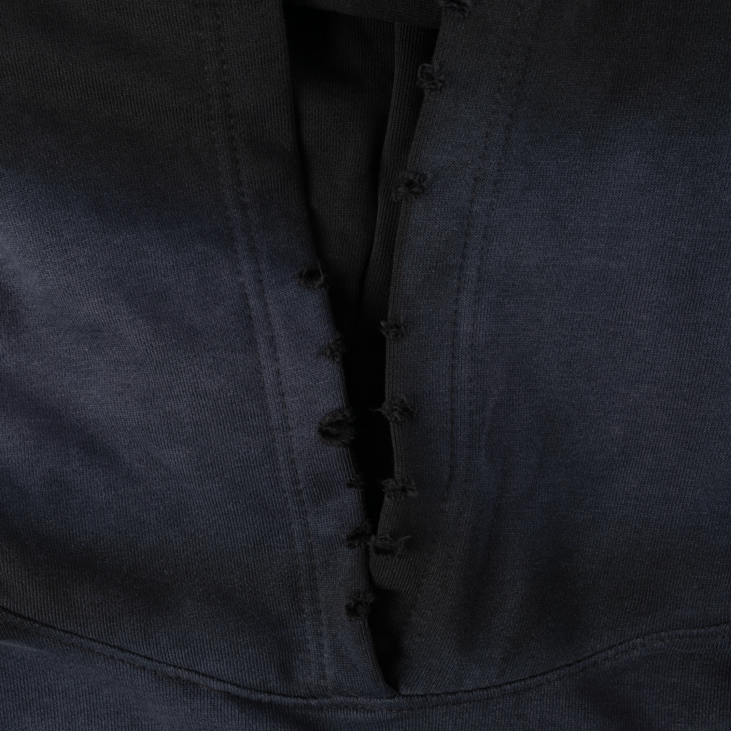 Welcome x Slipknot Ravenous Distressed Sun Fade Hoodie - Black Fade